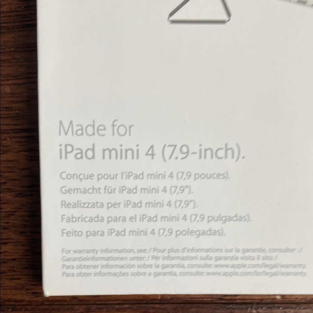 Apple Blue Tablet Cover with Tri-Fold Design and Smooth Finish - Picture 4 of 6